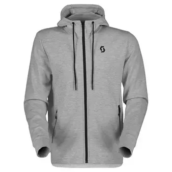 Флис Scott Tech full zip, серый