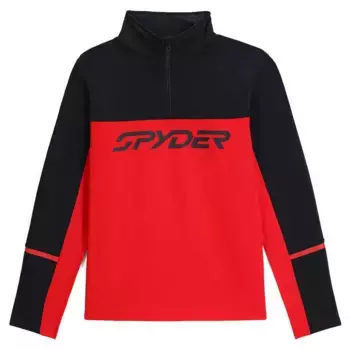 Флис Spyder Speed half zip, красный