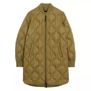 Флис Superdry Studios Long Liner, зеленый