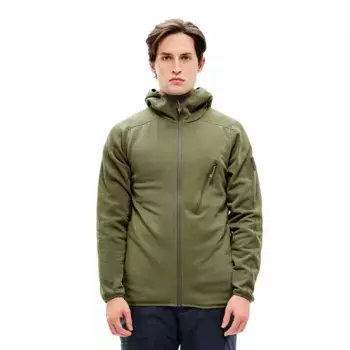 Флис The Mountain Studio Tech full zip, зеленый
