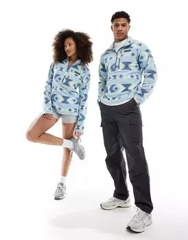 Флис унисекс Prism Trango Berghaus с полумолнией в цвете СВЕТЛО-ГОЛУБОЙ