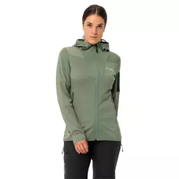 Флис VAUDE Monviso II hoodie, зеленый