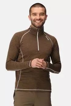 Флис «Yonder» с молнией на половину длины Regatta, зеленый