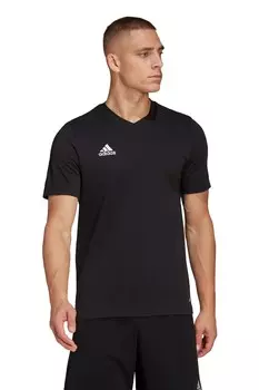 Флисовая футболка Entrada 22 adidas, черный