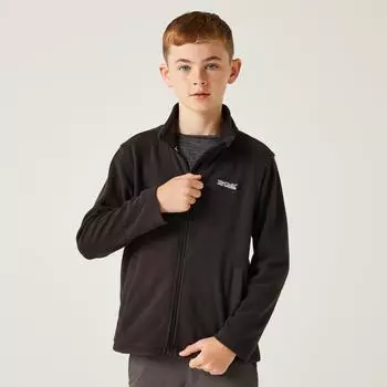 Флисовая футболка King II с молнией во всю длину Regatta, черный