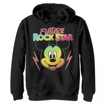 Флисовая футболка с Микки Маусом Disney для мальчиков 8–20 лет, будущая рок-звезда Disney