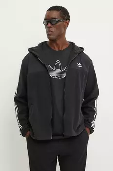 Флисовая худи adidas Originals, черный