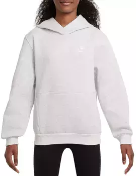 Флисовая худи Nike All Kids Fit Sportswear Club, цвет Birch Heather