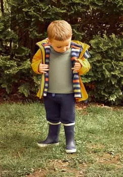 Флисовая куртка 4-In-1 Waterproof JoJo Maman Bb, цвет yellow