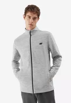 Флисовая куртка 4F, цвет cold light grey melange