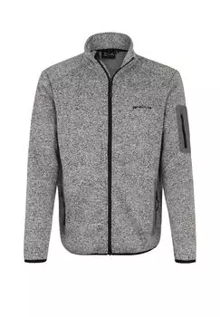 Флисовая куртка Abel с воротником стойкой WHISTLER, цвет Light Grey Melange