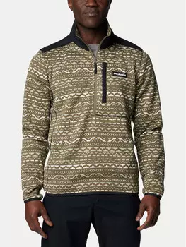 Флисовая куртка Active Fit Columbia, зеленый