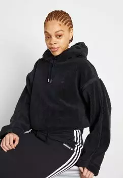 Флисовая куртка adidas Originals ТОЛСТОВКА SHERPA, черный