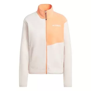 Флисовая куртка ADIDAS TERREX Athletic Fleece Jacket, цвет mandarine