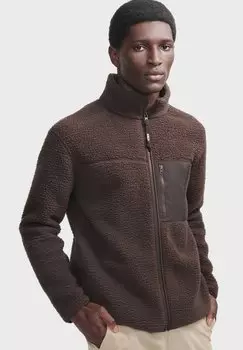 Флисовая куртка Aigle, коричневый