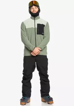 Флисовая куртка AKER FZ Quiksilver, темно-зеленый