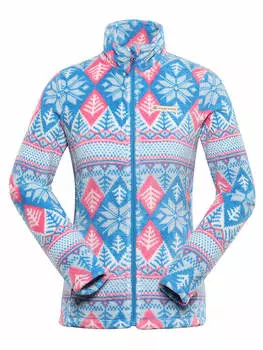 Флисовая куртка Alpine Pro, цвет hellblau/pink