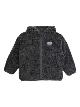 Флисовая куртка American Vintage Kids, серый
