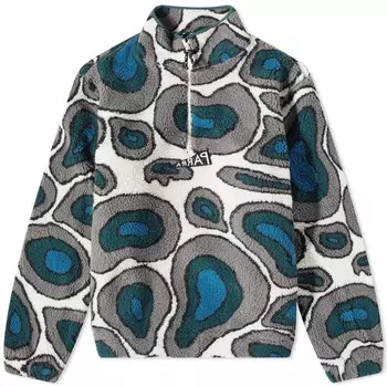 Флисовая куртка Amethist Geode Sherpa Half Zip Fleece By Parra