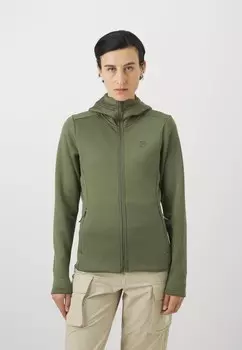 Флисовая куртка ANNELI FULLZIP Didriksons, зеленый
