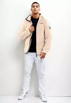 Флисовая куртка Arctic Seven "ASSensio", изготовленная из высококачественного флиса шерпа, бежевый