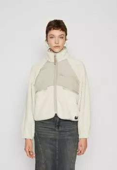 Флисовая куртка BDG Urban Outfitters BOXY ZIP, экрю