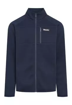 Флисовая куртка BENCH Athletic Fleece Jacket, темно-синий