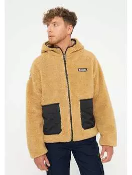 Флисовая куртка Bench, бежевый