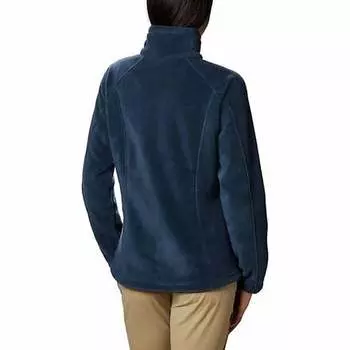 Флисовая куртка Benton Springs с молнией во всю длину женская Columbia, цвет Columbia Navy
