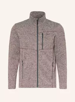 Флисовая куртка берген me°ru', цвет DUNKELROT/WEISS