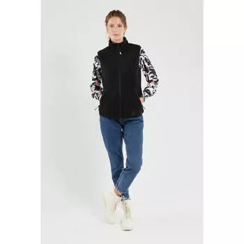 Флисовая куртка без рукавов MARRAH женские бермуды BERMUDES, черный