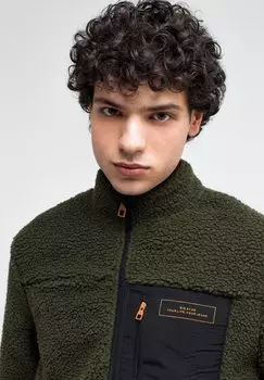 Флисовая куртка Big Star, зеленый