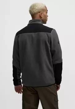 Флисовая куртка BLOCKED HALO, черный