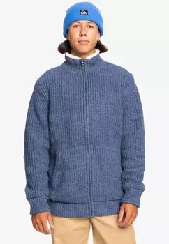 Флисовая куртка BOKETTO Quiksilver, синий деним