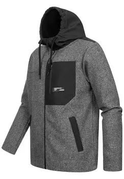 Флисовая куртка BRODNEY Ragwear, серый