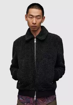 Флисовая куртка Buzz AllSaints, черный