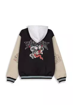 Флисовая куртка CAPUCHA Grimey, черный