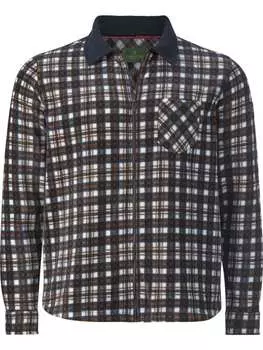 Флисовая куртка Charles Colby, цвет dunkelblau kariert