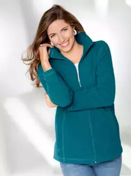 Флисовая куртка Classic Basics, цвет Petrol