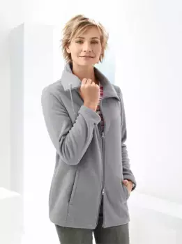 Флисовая куртка Classic Basics, серый