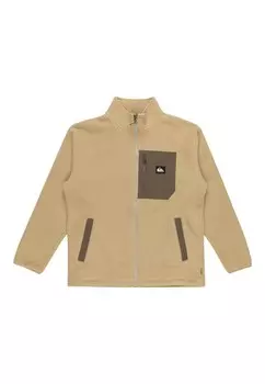 Флисовая куртка CLEAN COAST Quiksilver, бежевый