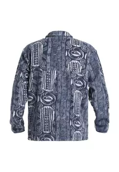 Флисовая куртка CLEAN COAST Quiksilver, синий деним