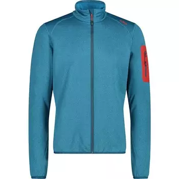 Флисовая куртка CMP Athletic Fleece Jacket Gridtech, цвет cyan blue