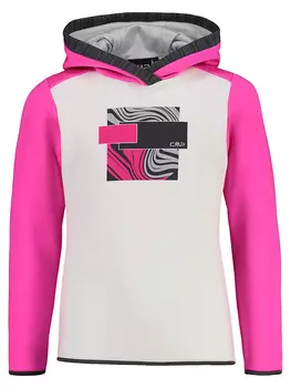 Флисовая куртка CMP Fleecehoodie, белый
