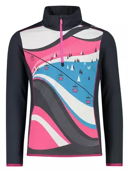 Флисовая куртка CMP Fleecepullover, черный