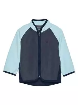 Флисовая куртка Color Kids, цвет Dunkelblau/Tkis