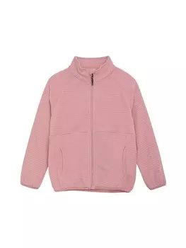 Флисовая куртка COLOR KIDS Fleece Jacket, темно-розовый