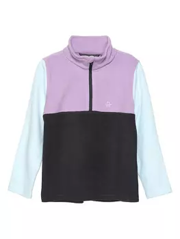 Флисовая куртка Color Kids Fleecepullover, цвет Flieder/Trkis/Schwarz