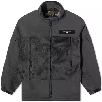 Флисовая куртка Comme Des Garons Homme Boa, черный