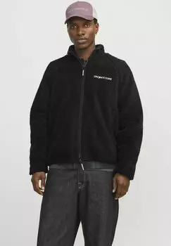 Флисовая куртка COUNION Jack & Jones, черный